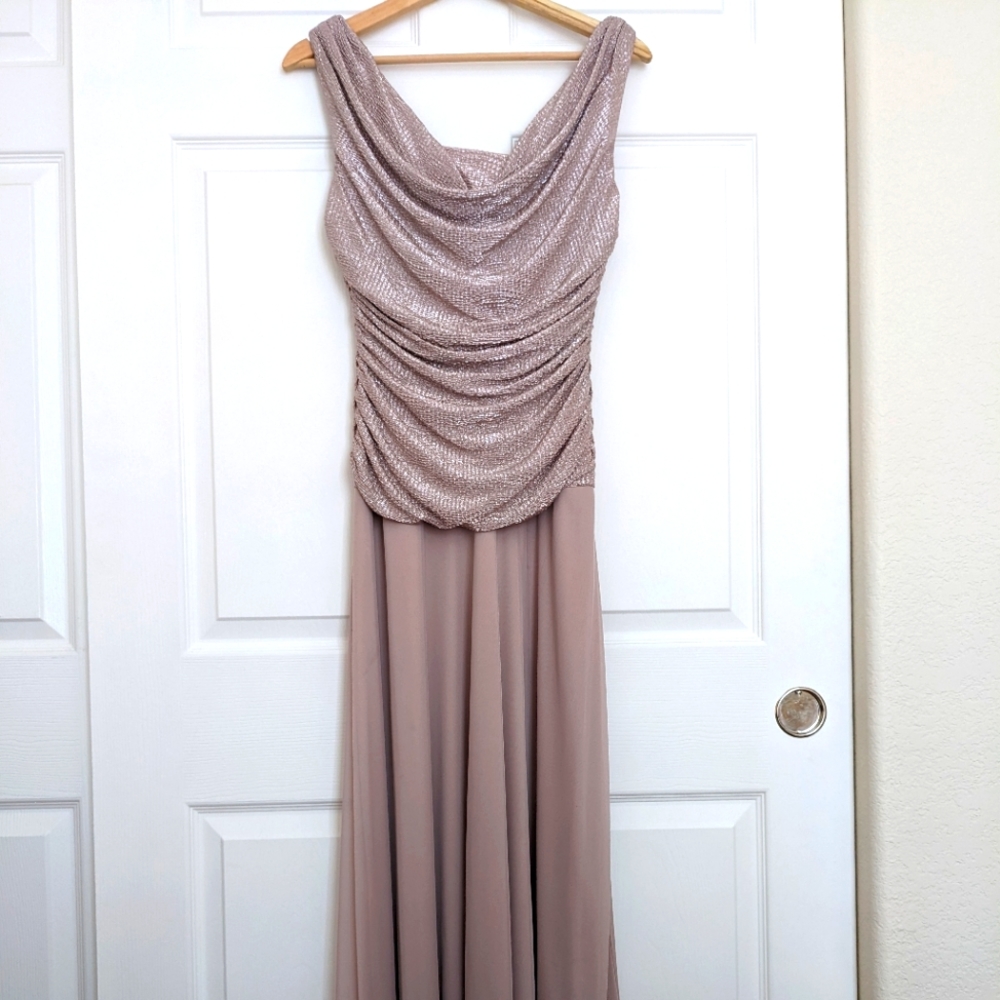 Formal Taupe Dress